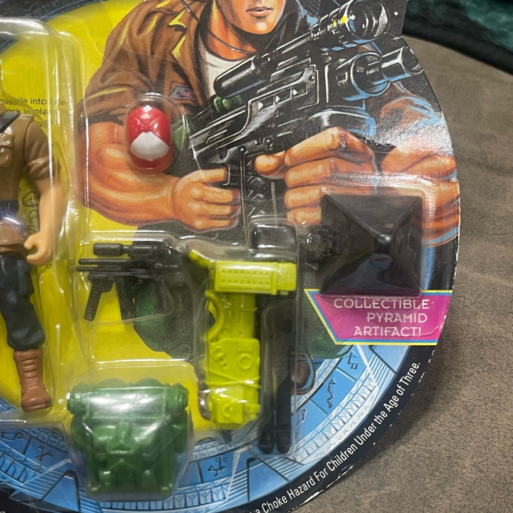 Vintage Stargate Action‎ Figure Daniel Archaeologist New In Package 1994 - Picture 4 of 5